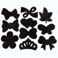 Ventes directes d'usine Logo personnalisé Crochet et boucle Pinces à cheveux en nylon Accessoires Pinces à cheveux