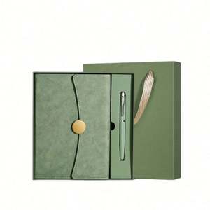 Luxury A5 Notebook Gift Box <b>Book</b> Pen Bottle Set Business Office Gifts Customized Annual Meeting Prizes New Corporate Gift Set - Product Image 1