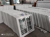 PVC-Schiebefenster Design UPVC doppelt verglaste Schiebefenster