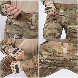 Uniforme Táctico de Camuflaje G3 Personalizado, Camisa y Pantalones, Traje de Rana, Uniforme de Batalla, Uniforme Táctico de Camuflaje con Rodilleras - Product Image 4