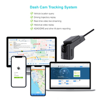 Cámara para Vehículos 4G WIFI GPS de 4 Canales, DVR con Tarjeta Micro SD de 512GB, Sistema DVR para Taxi y Camión, Grabador de Conducción, DMS, ADAS, WIFI, Visualización Remota por Aplicación