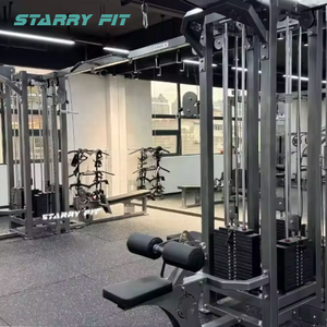 Appareil de musculation commercial 8 stations <span class=keywords><strong>Basic</strong></span> Trainer à deux poignées, modèle 2025, le plus vendu pour l'entraînement de force en salle de sport - Product Image 4