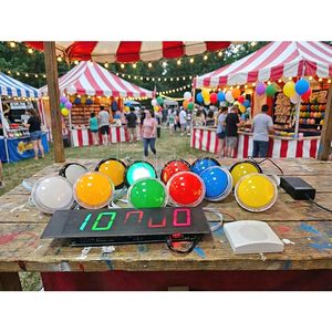 <span class=keywords><strong>Gioco</strong></span> Interattivo con Pulsanti LED, Sfida di Velocità di Reazione, Macchina per Allenamento dei Riflessi, <span class=keywords><strong>Gioco</strong></span> Arcade con LED - Product Image 4