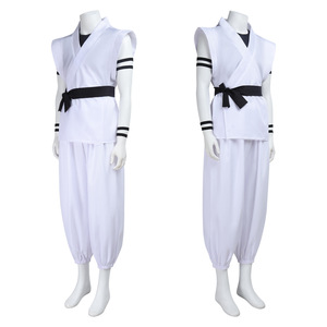 Conjunto de Traje de Entrenamiento Blanco de Ryoumen Sukuna de Jujutsu Kaisen, Disfraz de Cosplay, Traje de Juego de Rol, Talla Adulto - Product Image 2