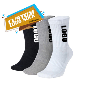 Thiết kế riêng của bạn SOX thời trang tre bông vớ tùy chỉnh CREW SOCKS người đàn ông biểu tượng tùy chỉnh vớ - Product Image 1
