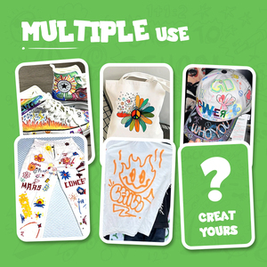 Số Lượng Lớn Vĩnh Viễn Có Thể Giặt Trắng Vải Đánh Dấu 10/14 Màu Sắc 2-3Mm Tip Vải Sơn Đánh Dấu Đánh Dấu Trên Vải Quần Áo T-Shirt - Product Image 6