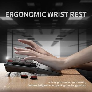Hexgears X1 Pro 60% <strong>Keyboard</strong> 68 Keys Hot Swappable Anti-ghosting Wired Wireless BT Mini <strong>Gaming</strong> Mechanical <strong>Keyboard</strong> For Computer - Product Image 2