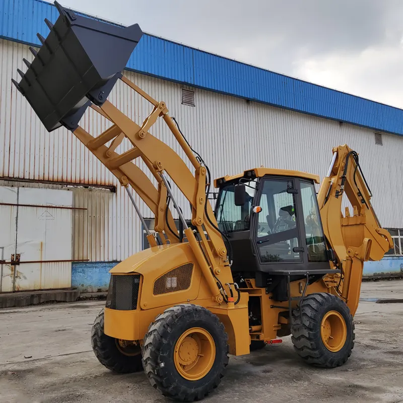 Low Price Used China Manufacture 2.5 Ton JCB 3CX 4CX Backhoe Loader