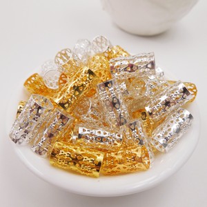 16/8mm 1000pcs 컬러 헤어 dread dreadlock 구슬 조절 커프 클립 8mm 구멍 클립 헤어 스타일링 diy 뷰티 아프리카 헤어 - Product Image 1