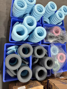 Customized Barbell Bar Beam Silicone <b>Dumbbell</b> Power Ring Resistance Band Ball Yoga Mat Home Gym Fitness Set Pilates Accessories - Product Image 3