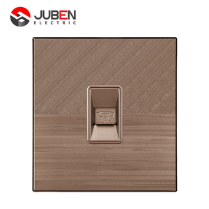 Thời trang nâu điện thoại ổ cắm thuận tiện và hiệu quả tường chuyển đổi cho đa-điều khiển thiết bị trong Lớn Gia Đình - Product Image 1