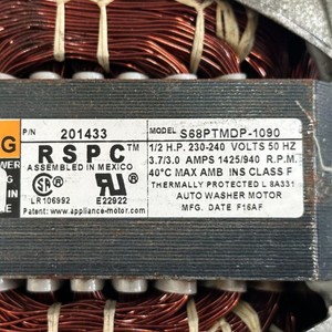 Motor de lavadora ALLIANCE transfronterizo 700W 230-240V SX2421, motor de accionamiento para piezas de equipos de lavado y planchado - Product Image 5