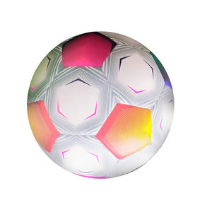 Balón de fútbol de entrenamiento oficial laminado a prueba de agua impreso de cuero PU tamaño 5 pelotas de fútbol de entrenamiento - Product Image 6