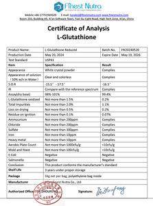 CAS 3054-47-5 S-acetil-L-glutatión/L-glutatión blanqueador de la piel al mejor precio - Product Image 6