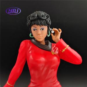 Nuevo Oficial de Comunicaciones de <span class=keywords><strong>Star</strong></span> <span class=keywords><strong>Trek</strong></span> Uhura StarCraft Pose de pie figura modelo de escritorio al por mayor - Product Image 3