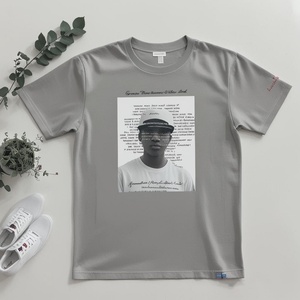 เสื้อยืดลำลองผู้ชายคุณภาพสูง สไตล์สตรีทแวร์ ผ้าฝ้าย 100% พิมพ์ลายกราฟิกตามสั่ง ระบายอากาศได้ดี แขนสั้น แฟชั่น - Product Image 2