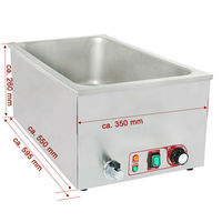 9L Elektro heizung Chafing Dish Buffet Food Warmer
