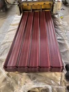 Толщина 0,5 мм, поставка с завода, качественная сборная дом PPGI, цельная оцинкованная гофрированная сталь, кровельная плитка - Product Image 3