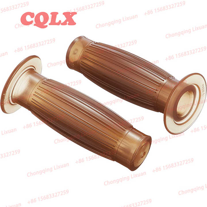 Aramox Poignées 1 Paire De Guidons De Moto Universels Avec Poignees Vintage 1