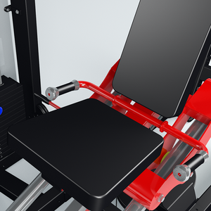 Machine de presse à jambes commerciale à charge libre, réglable, en acier, pour entraînement des parties inférieures du corps assis, pour salle de sport et fitness - Product Image 3