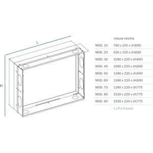 Ventilconvettore Integrato Modello 'VCE' Nicchia in Lamiera 52-62 per Componenti di Ventilatori - Product Image 4