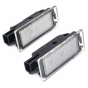 Nuova Luce Targa a LED per <span class=keywords><strong>Renault</strong></span> Clio Laguna 2 Megane 3 Twingo Master Vel Satis Wind Trafic <span class=keywords><strong>Twizy</strong></span> 12V 3W - Product Image 3