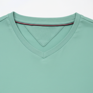 Sin mangas con cuello en V Camiseta Hombre Algodón Poliéster Mezcla Gimnasio Fitness Camisetas - Product Image 1