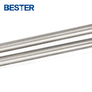 Độ chính xác cao tấn giá thép không gỉ 1m 2m SS304 SS316 din975 din976 Metric đầy đủ chủ đề <span class=keywords><strong>Threaded</strong></span> <span class=keywords><strong>Rod</strong></span> và NUT - Product Image 6