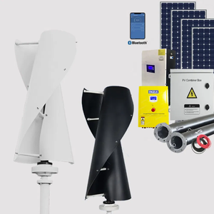 กังหันลมแกนตั้ง R&X-SV 6kw 8kw 10kw สำหรับใช้ในบ้าน 48V/96V/220V/380V 50/60Hz - Product Image 1
