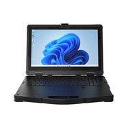 Computadora Portátil Industrial Resistente de 15.6 Pulgadas, PC con IA, 5G, Intel I5/i7, Win10/11, NFC, 1000 Nits, con Puerto Serial
