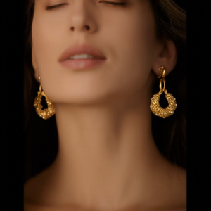 Pendientes de Cristal PBBA-449, Accesorio Elegante y Lujoso para Mujer - Product Image 3