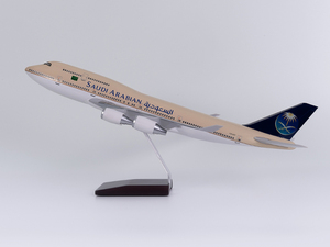 Boeing-modelo de avión de Arabia Saudita, avión con soporte, escala 747, 47cm, OEM, 400-1/150, venta al por mayor - Product Image 5