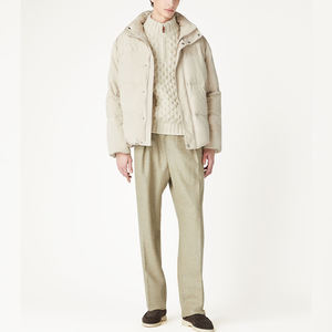 Suéter de Cuello Alto para Hombre, Tejido de Cable Grueso con Cuello Redondo, Cachemira, Logotipo Personalizado, Estilo Clásico, Jersey de Negocios para Invierno - Product Image 6