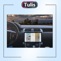 Land Rover Discovery Unit kepala Stereo mobil, pemutar DVD Mobil layar Android dan Panel AC 4 2009-2016