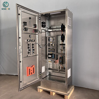 Boîtier de distribution de commande de pompe VFD IP54, panneau de régulation de vitesse à économie d'énergie pour projet de circulation d'eau industrielle