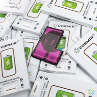 Batterie de diagnostic avec affichage des pièces d'origine, 100% en état, sans message pop-up pour iPhone 12 mini, 13, 14, 15 Pro Max, pas besoin de BMS d'origine.