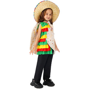 Disfraz de Burrito Mexicano para Niñas, Disfraz de Carnaval, Halloween, Actuación, Cosplay Infantil, Primavera 2025 - Product Image 5