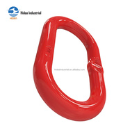 HIDEA G80 EN1677-4 Maillon maître de détection de fissures en acier superallié trempé et plastifié par poudrage Magnaflux avec surface plate