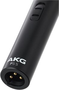ไมโครโฟน <span class=keywords><strong>AKG</strong></span> Pro Audio P5 S ไดนามิกแบบซูเปอร์คาร์ดิโอด์ประสิทธิภาพสูง พร้อมระบบตัดเสียงรบกวน สำหรับร้องเพลง มีสวิตช์เปิด/ปิด แบบ XLR ใช้สาย สำหรับเวทีและสตูดิโอ - Product Image 4
