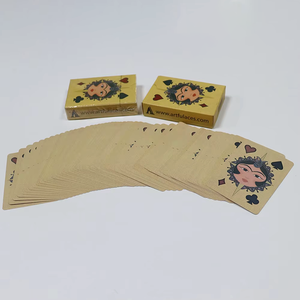 Cartes de poker publicitaires <span class=keywords><strong>Avengers</strong></span> imprimées en noir, personnalisées pour le divertissement familial, 100% plastique, double face, durables, écologiques - Product Image 2
