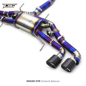 Catback-tubo de <span class=keywords><strong>Escape</strong></span> Y silenciador de titanio para <span class=keywords><strong>Nissan</strong></span> <span class=keywords><strong>GTR</strong></span>/GT-R 3.8TT, años 2008 a 2023 - Product Image 5
