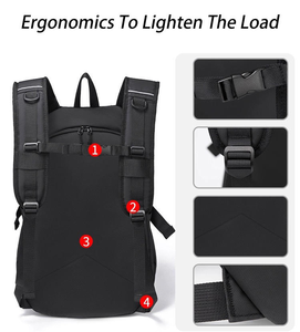 Sac à dos multifonctionnel imperméable de grande capacité pour ordinateur portable, moto, casque, pour les sports de plein air, sac à dos de moto - Product Image 4