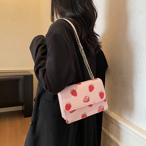 กระเป๋าสะพายไหล่ลายเรขาคณิตน่ารักสไตล์ยุโรป รุ่น Cross-border 2025 ฤดูใบไม้ร่วง  วัสดุโพลีเอสเตอร์  สายโซ่เดี่ยว  พกพาสะดวก  เหมาะสำหรับใช้ในชีวิตประจำวัน - Product Image 6