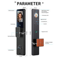 3D Face ID Slimme Deurvergrendeling Palm Vein Tuya WiFi Camera Slimme Sloten Home Office