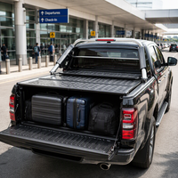 Couverture de benne coulissante à trois plis pour Nissan Navara NP300, en aluminium rigide, imperméable