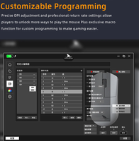 Mouse Gaming Nirkabel Tri-mode Darmoshark M3 Series M3S Terbaru Laris untuk PC Laptop dengan Kustomisasi Perangkat Lunak 2000Hz