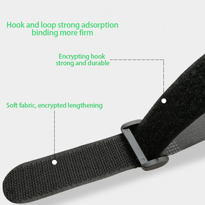 Настраиваемый Размер нейлоновый веллюз ремешок крюк петля застежка многофункциональный кабель веллюз ремешок - Product Image 5