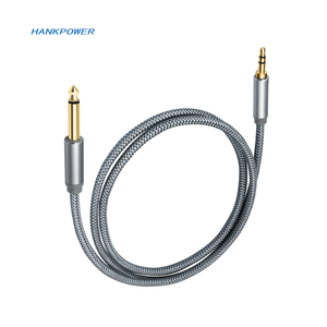 Adaptador Mono de 6.35mm Macho <span class=keywords><strong>a</strong></span> 3.5mm Macho Estéreo, <span class=keywords><strong>Cable</strong></span> de Audio para <span class=keywords><strong>Guitarra</strong></span> de 2 Núcleos 1/4 TS <span class=keywords><strong>a</strong></span> 3 Núcleos 1/8 TRS, 1m 2m 3m - Product Image 2