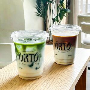 แก้วพลาสติกใส PET แบบใช้แล้วทิ้งสำหรับชานมไข่มุก พิมพ์โลโก้ได้ ขนาด 12oz 16oz 32oz พร้อมฝาและหลอด สำหรับเครื่องดื่มเย็น - Product Image 5