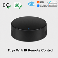 Tuya WIFI Universal IR Remote Control Pengontrol Inframerah Cerdas Kode Pembelajaran Fungsi Otomatis Portabel ABS Berfungsi Alexa Google